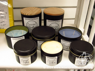 Coconut soy wax candles